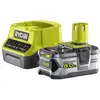 Image de Pack 1 batterie RYOBI RC18120-150 18V One+ - Li-Ion 5 Ah + chargeur rapide