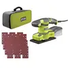Image de Ponceuse vibrante RYOBI RSS280-SA30 280W livrée en sac de transport avec 30 abrasifs