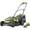 Image de RYOBI - Tondeuse poussée 18V ONE+ - Brushless - Ø coupe 37 cm - ramassage et mulching + batterie 5 0 Ah & chargeur - RY18LMX37A-150