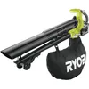 Image de RYOBI - Souffleur aspiro-broyeur 18V - 2-en-1 - Brushless - lames métal PowerMulching - sac collecteur 35 L - 1 batterie lithium+ 18V 5,0 Ah et 1 chargeur rapide 2,0 A - RBV1850