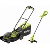 Image de Coupe-bordures et tondeuse hybride Ryobi (avec 2 batteries et 1 chargeur)