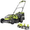 Image de Tondeuse RY18LMX40A-240 18V ONE+  Brushless Ø 37 cm avec 2 batteries 4Ah