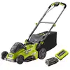 Image de Tondeuse poussée RYOBI RLM36X41H50G 36V Ø40 cm ramassage et mulching avec 1x5Ah et chargeur 1,7A