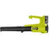 Image de RYOBI - Souffleur sans Fil 18V One+ RY18BLA-140   Vitesse 245 km/h, Buse Plate, Batterie 4.0Ah + Chargeur Inclus, Autonomie 24min   Léger, Compact, Idéal Jardin et Terrasse