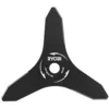 Image de RYOBI - Lame 3 Dents Tri-Arc+ Ø 30 cm pour débroussailleuses sur Batterie RY36BCX30A-0 / RY36BCX30A-140 - RAC165, Gris métal