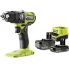 Image de Perceuse-visseuse à percussion RYOBI 18V One+ Brushless - 1 batterie 4,0 Ah - 1 batterie 2.0 Ah - 1 chargeur - RPD18BL1-2C42S