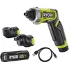 Image de RYOBI Tournevis 4V USB Lithium angles et tiroirs - batterie 2Ah + chargeur - RSD4-120TA2
