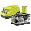 Image de Pack énergie RYOBI RC18120A-150 chargeur 18V 2A + Batterie Lithium+ 5Ah ONE+ 