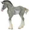 Image de CollectA Clydesdale Foal, Black Sabino Roan