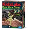 Image de KidzLabs   Dig a Glow Pirate, Unearth a Pirate Skeleton, STEM Kit d'apprentissage Amusant pour Enfants à partir de 5 Ans