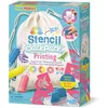 Image de 4M Kit d'impression pour sac à dos pochoir avec cordon de serrage de 36 cm, pour enfants de 5 à 12 ans