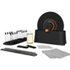 Image de HumminGuru EZ Laveuse de Disques Vinyles Manuelle avec Essorage Facile et Pince à Étiquette Étanche, Kit de Nettoyage de Disques avec Brosses en Poils de Chèvre, Liquide sans Alcool,Étendoir & Chiffon