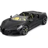 Image de Bburago - 1/18 Bugatti Mistral - Black Voiture Plus en métal à l’échelle 1/18ème avec Portes, Capot et Coffre ouvrants. Habitacle et Moteur détaillés - 18-11051BK