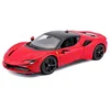 Image de Bburago | Ferrari | SF 90 Stradale | Reproduction de Voiture Miniature à échelle 1/18 | Rouge | Jouet pour Enfant à Collectionner idéale dès 3 Ans | 18-16015, Coleurs Assorties