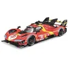 Image de Bburago - Maquette Ferrari 499P LMH - Kit de Montage Voiture à l'échelle 1:24, réplique détaillée de la gagnante des 24 Heures du Mans 2023, Licence Officielle Ferrari, âge recommandé 14+ Ans