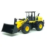 Image de Bburago | Collection Construction | Chargeuse W170D New Holland | Reproduction de Voiture Miniature à échelle 1/50 | Jaune | Jouet pour Enfant à Collectionner | 15632083