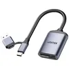 Image de UNITEK Lecteur de Cartes mémoires SD 4.0 / Micro SD 4.0 - USB-C/USB-A