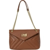 Image de Cavalli Class - Sac porté épaule avec chaîne CCHB0196 marron - 27.5x18.5x11 cm OS