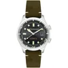 Image de Spinnaker Bradner Montre pour Homme   Boîtier en Acier Inoxydable 316L de 42 mm, Mouvement Automatique Japonais, Bracelet en Cuir ou Acier Inoxydable, Montre de Plongée Automatique, Vert   SP-5062-02