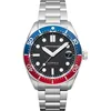 Image de Spinnaker Croft SP-5100 Montre automatique pour homme avec cuir ou acier inoxydable 40 mm, Vert, Bracelet