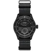 Image de AVI-8 Flyboy AV-4112 Montre à quartz avec bracelet en nylon pour homme 40 mm, noir profond, japonais