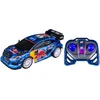 Image de Nikko RC 10393 Night Mode M-Sport Ford Puma Hybrid #8 Tänak Voiture télécommandée avec phares LED, 25 cm, télécommande 2,4 GHz, portée de 40 m, pour Enfants à partir de 6 Ans, Bleue