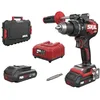 Image de SKIL 3085HB Perceuse-visseuse à percussion sans fil (20 V, moteur sans balais, mandrin 13 mm, 130 Nm, 2 vitesses, LED, Softgrip, sans fil, perceuse à percussion, perceuse) CD1E3085HB