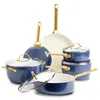 Image de GreenPan Padova Reserve 6 pcs Pot & Pan Set Blue