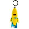 Image de Porte-clés Iconique Lumineux Lego Iconic - Banana Guy - Figurine de 76 mm de Hauteur (KE118H) - 2 Piles CR2025 incluses