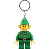 Image de Porte-clés Lumineux Lego Iconic Elf - Cadeaux pour Enfants - Figurine de 76 mm de Hauteur (KE181) - 2 Piles CR2025 incluses