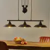 Image de Suspension Westinghouse Iron Hill, noire, à 3 lampes, E27