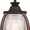Image de Westinghouse Canyon suspension avec verre ancien