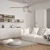 Image de Ventilateur de plafond Westinghouse Graham, nickel