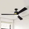 Image de Westinghouse Tristan ventilateur noir/merisier