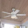 Image de Ventilateur de plafond Westinghouse, lumière, 7316340, blanc, silencieux