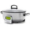 Image de GreenPan Elite 5,6L Cuisinière Électrique Intelligente, Spécifications pour Sauté, Sauté, Riz, Céramique Saine Antiadhésive sans PFAS et Parties Lavables au Lave-Vaisselle, Affichage LED, Inox