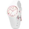 Image de ICE-WATCH - Ice Glam White Rose-Gold Numbers - Montre Blanche pour Femme avec Bracelet en Silicone - 015343 (Extra Small)