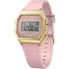 Image de ICE-WATCH - Ice Digit Retro Blush Pink - Montre Rose pour Femme avec Bracelet en Plastique - 022056 (Small)