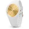 Image de Ice-Watch - ICE glam White chic - Montre blanche pour femme avec bracelet en silicone - 022583 (Small +)