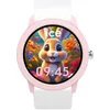 Image de ICE-WATCH - Ice Smart Junior 3.0 Pink White - Montre connectée Ronde Rose pour Fille avec Bracelet en Silicone - 025248 (1.19 Pouces)