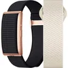 Image de ICE-WATCH - Ice Smart Band Rose-Gold - Bracelet connecté sans écran | Suivi des paramètres santé, d'activités et de sommeil, 3 ATM - 1 bracelet nylon noir et 1 bracelet silicone amande - 026254