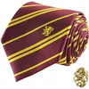 Image de Cinereplicas HARRY POTTER - Cravate avec Pin's - Edition Deluxe - Licence Officielle - Gryffondor - Taille Unique   100% Microfibres   Livrée dans 1 Boite Cadeau - Rouge
