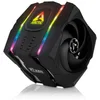 Image de ARCTIC Freezer 50 TR - Ventirad, Refroidisseur de CPU à double tour pour AMD Ryzen Threadripper SP3, sTR4 avec A-RGB, 120 mm/140 mm PMW P-fan, 200-1800 et 200-1700 rpm, Débit d'air optimal - Noir