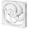 Image de ARCTIC P14 PWM PST - Ventilateur PC, 140 mm, Ventilateur Boitier Silencieux, Refroidisseur pour Unité Centrale, Pression Statique Élevée, Fonction de Partage PST, 200-1700 rpm (0 rpm <5%) - Blanc