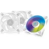 Image de ARCTIC P12 PWM PST A-RGB (3 Pièces) - Ventilateur PC, Ventilateur de boîtier PWM de 120 mm optimisé pour la pression statique, Semi passif : 200-2000 rpm (0 rpm <5%), 5V 3 Pin ARGB LED - Blanc