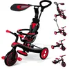Image de Globber - EXPLORER TRIKE 4 en 1 - Tricycle évolutif & draisienne pour les tout-petits âgés de 10m+ à 5 ans + , Rouge