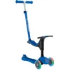 Image de Globber - GO UP Sporty Lights - Trottinette évolutive 3 Roues avec siège, pour Les Enfants de 15 Mois à 6 Ans, Bleu Foncé