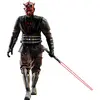 Image de Hot Toys Dark Maul 1:6 - Star Wars : La Guerre des Clones, Multicolore