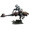 Image de Hot Toys Ensemble vélo Scout Trooper et Speeder 1:6   Star Wars : Le Retour du Jedi, Blanc