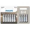 Image de Philips Entry Alkaline AA 6+4 blister
